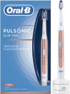 Oral-B Pulsonic Slim 1100 Schallzahnbürste rosegold