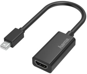 Hama Mini-DisplayPort auf HDMI Adapter schwarz