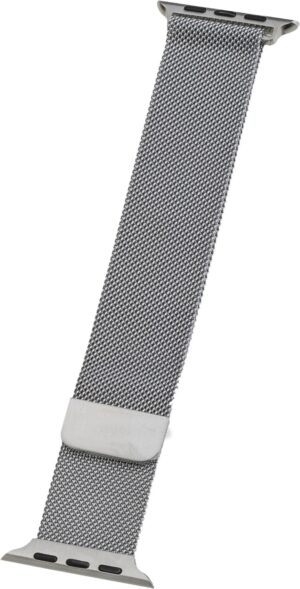 Peter Jäckel Watch Band Milanaise für Apple Watch (44mm/42mm) silber