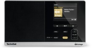 Technisat DigitRadio 215 Kofferradio NDR Schlager Dabbi Edition schwarz/silber