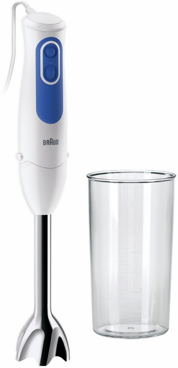 Braun MQ 3000 Smoothie+ Multiquick 3 Stabmixer weiß/blau