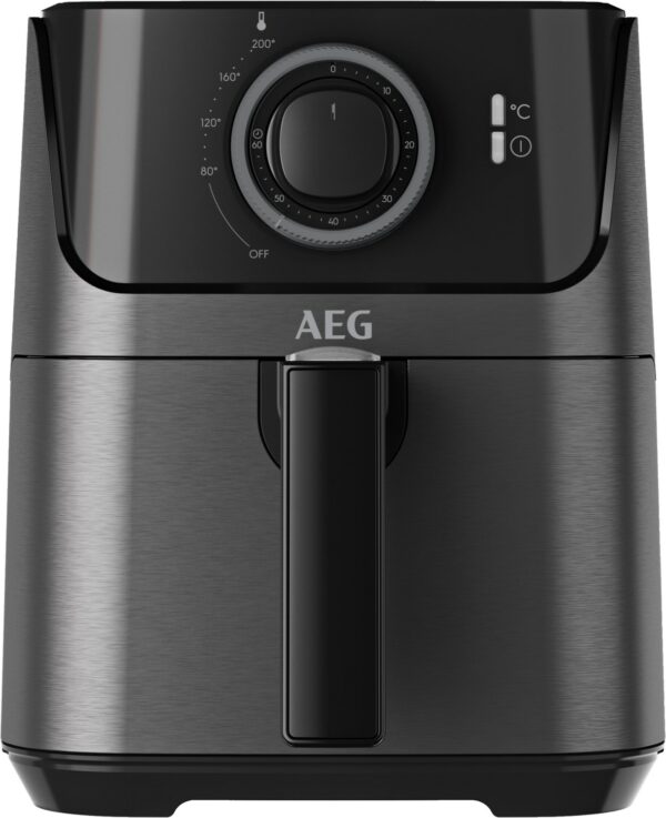 AEG AF5-1-4GB Heißluft-Fritteuse granite black