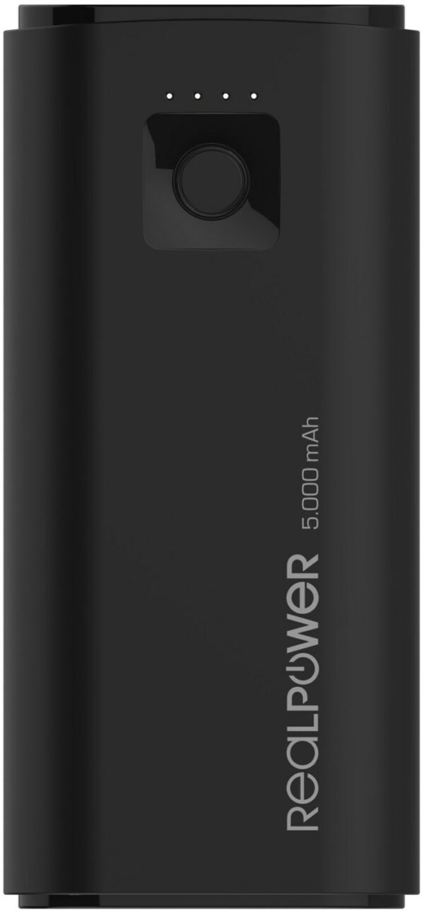 RealPower PB-5000 mini (5.000mAh) Powerbank