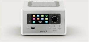 Sonoro Relax Internetradio weiss hochglanz/silber