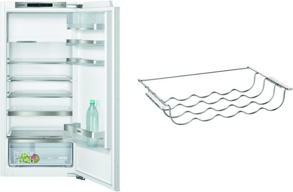 Siemens KBG42LADE0 Einbau-Kühlschrank mit Gefrierfach bestehend aus KI42LADE0 + KS10Z020 weiß / E