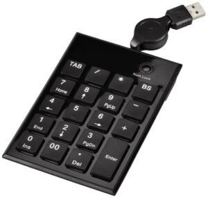 Hama SK 140 Slimline KeyPad schwarz