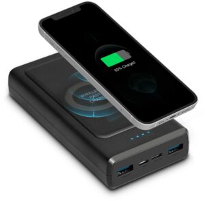 sbs Powerbank (20.000mAh) Wireless schwarz