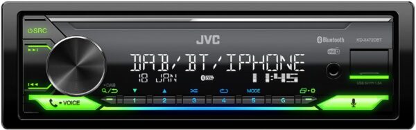 JVC KD-X472DBT Solo-Autoradio