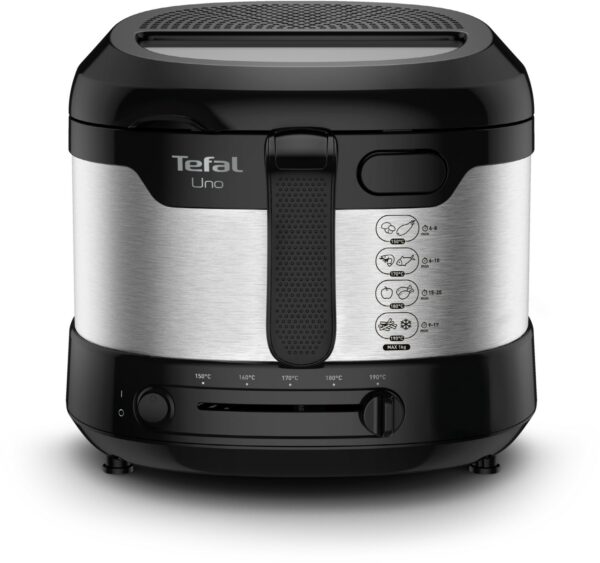 Tefal FF215D Uno M Fritteuse schwarz/edelstahl