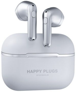 Happy Plugs Hope True Wireless Kopfhörer silber