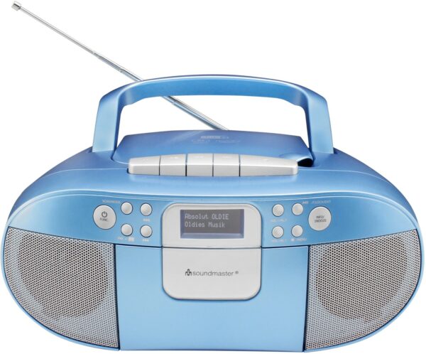 Soundmaster SCD7800BL CD/Radio-System blau