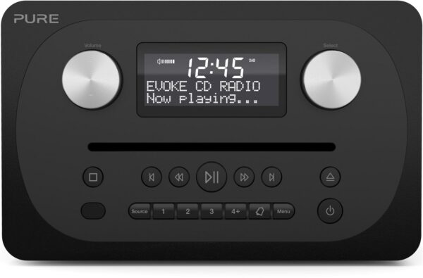 Pure Evoke C-D4 CD/Radio-System schwarz