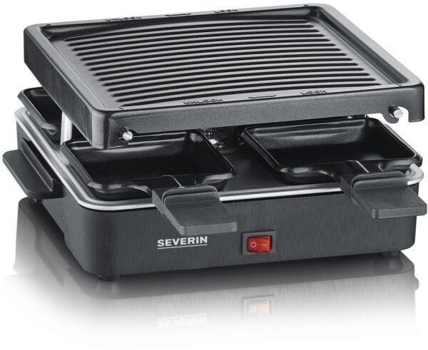 Severin RG 2370 Raclette schwarz