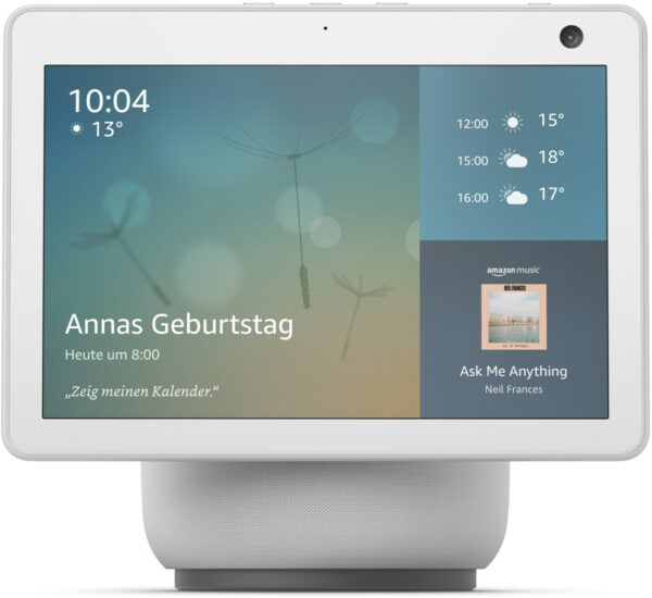 Amazon Echo Show 10 (3. Gen.) Streaming-Lautsprecher weiß