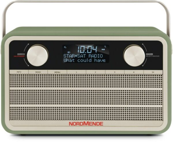 Nordmende Transita 120 Kofferradio mit DAB/DAB+ grün