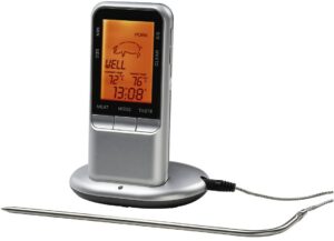 XavaX Digitales Bratenthermometer edelstahl/kunststoff