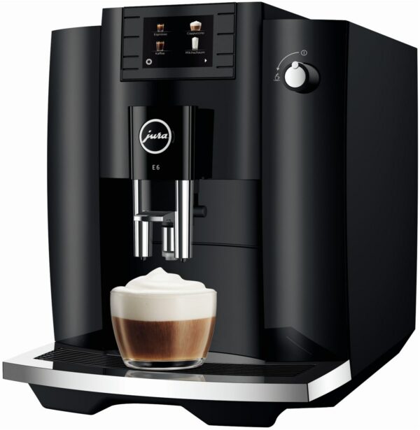 Jura E6 Kaffee-Vollautomat Piano Black (EC)