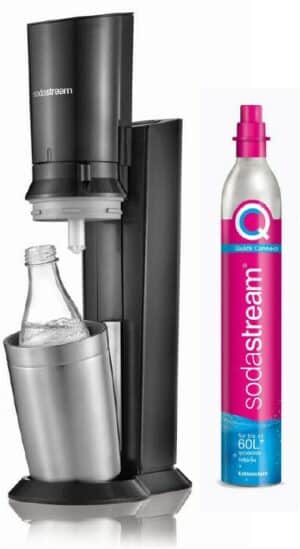 Sodastream Crystal QC Trinkwasser-Sprudler titan