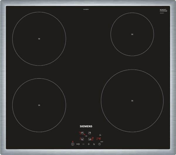 Siemens EH645BEB1E Induktionskochfeld edelstahl