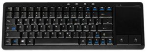 Vivanco IT-KB FM Touch Kabellose Tastatur schwarz