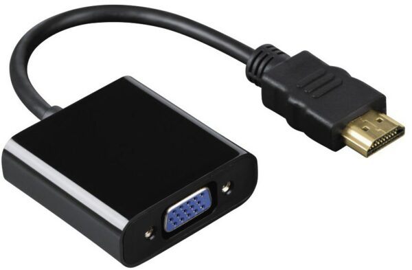 Hama HDMI-Konverter für VGA und Audio schwarz