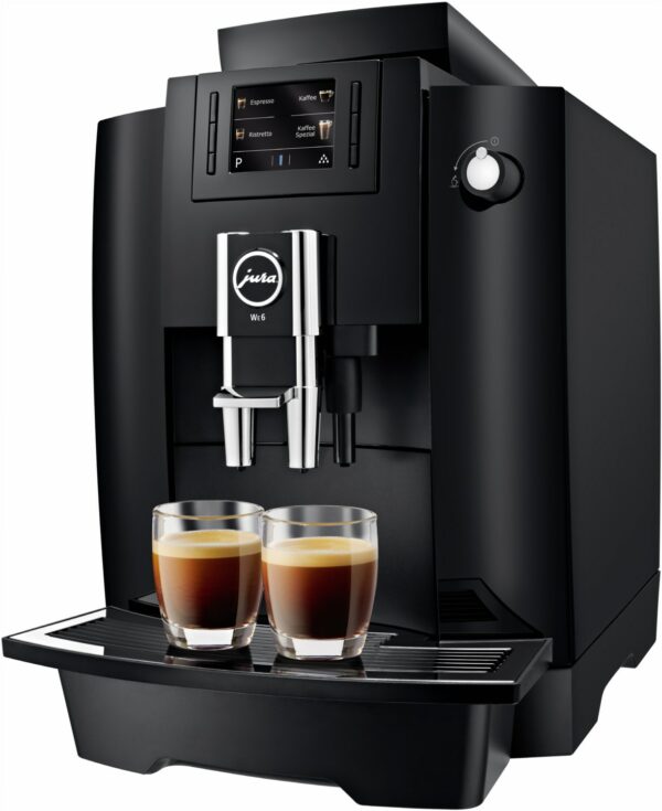 Jura WE6 Kaffee-Vollautomat Piano Black