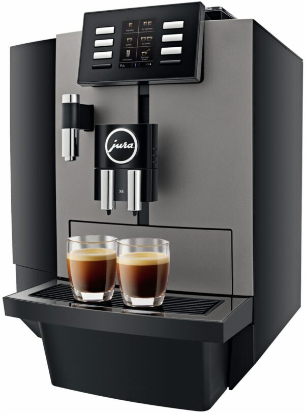 Jura X6 Professional Kaffee-Vollautomat dark inox