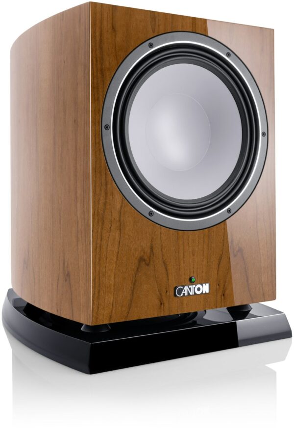 Canton Vento Sub 12 Aktiv-Subwoofer hochglanz nussbaum