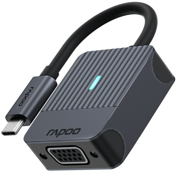 Rapoo USB-C>VGA Adapter grau