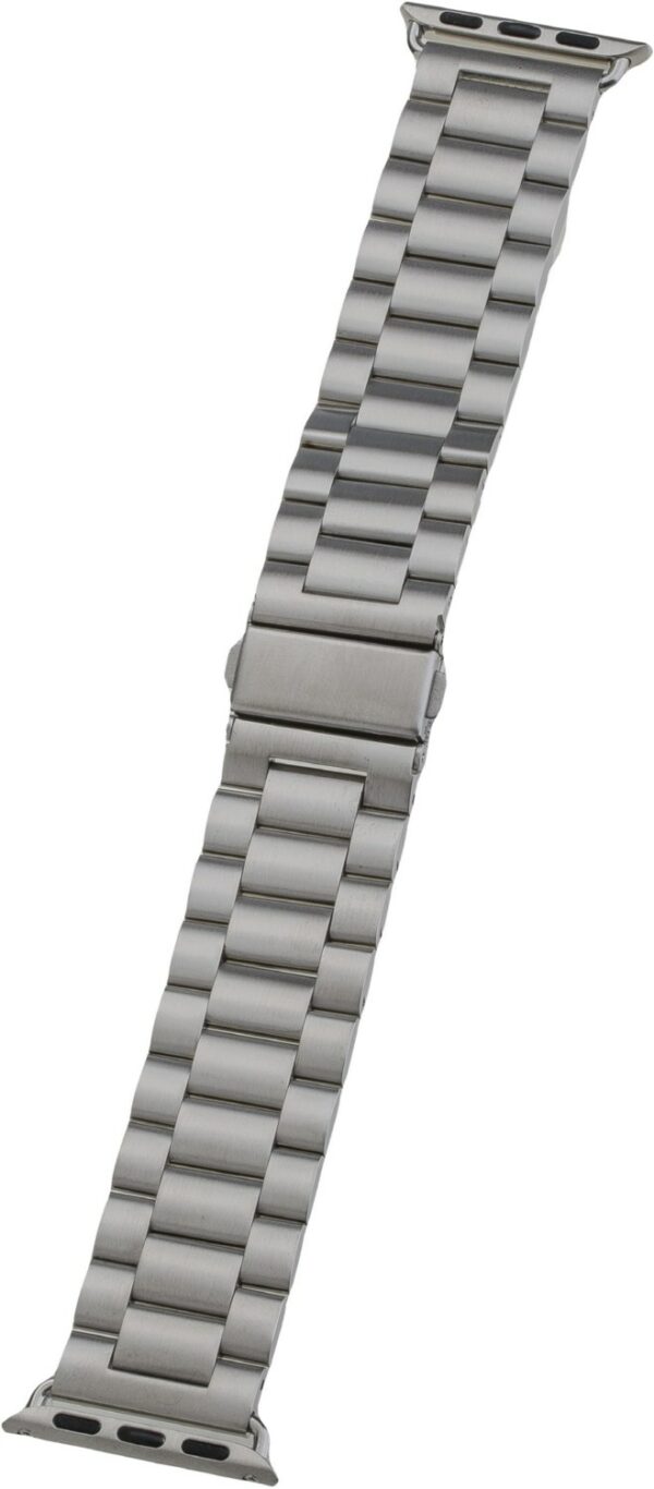 Peter Jäckel Watch Band Edelstahl für Apple Watch (40mm/38mm) silber