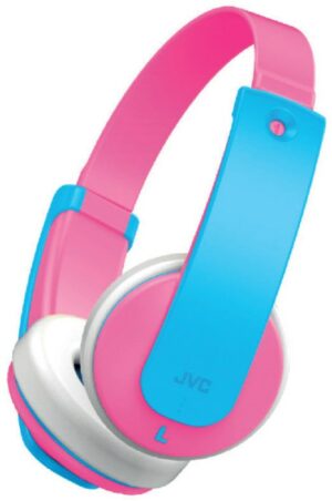 JVC HA-KD9BT Bluetooth-Kopfhörer pink/blau