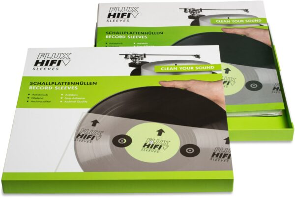 FLUX-Hifi Sleeves mit Box (50 Stk.)