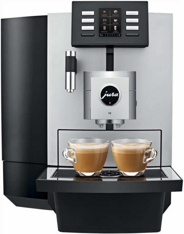 Jura X8 Professional Kaffee-Vollautomat platin