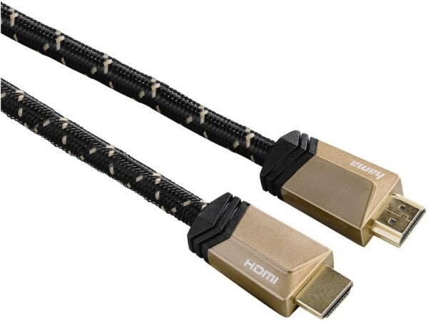 Hama Ultra High Speed HDMI-Kabel (2m) mit Ethernet bronze coffee