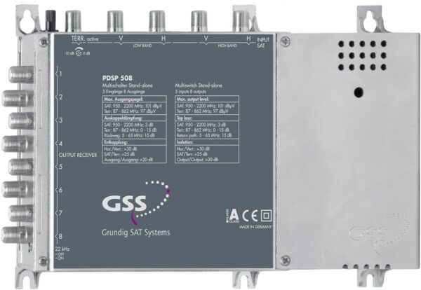 GSS PDSP 508 Multischalter