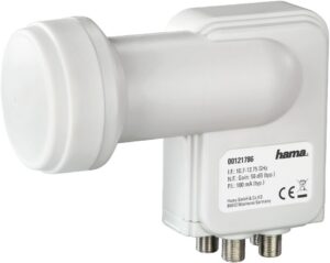 Hama Universal-Quad-LNB weiß