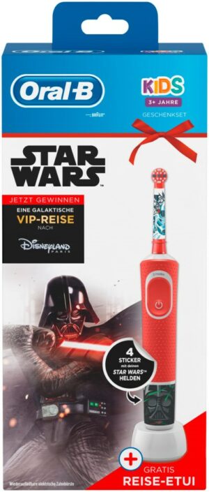 Oral-B Vitality 100 Kids Star Wars Elektrische Zahnbürste rot/blau