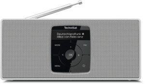 Technisat DigitRadio 2 S Kofferradio mit DAB/DAB+ weiß/weiß