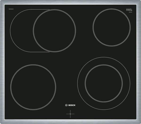 Bosch NKN645GA1E Glaskeramikfeld edelstahl