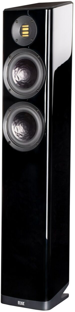 Elac Vela FS 407 /Stück Stand-Lautsprecher hochglanz schwarz