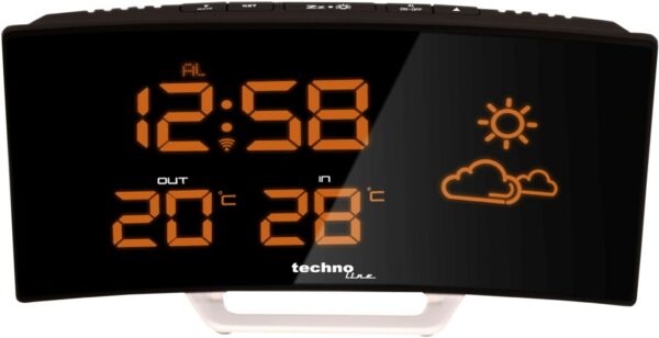 Technoline WS 6832 Wetterstation schwarz/silber