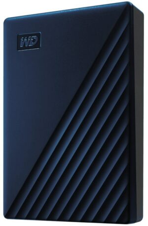 Western Digital My Passport for Mac (4TB) Externe Festplatte blau