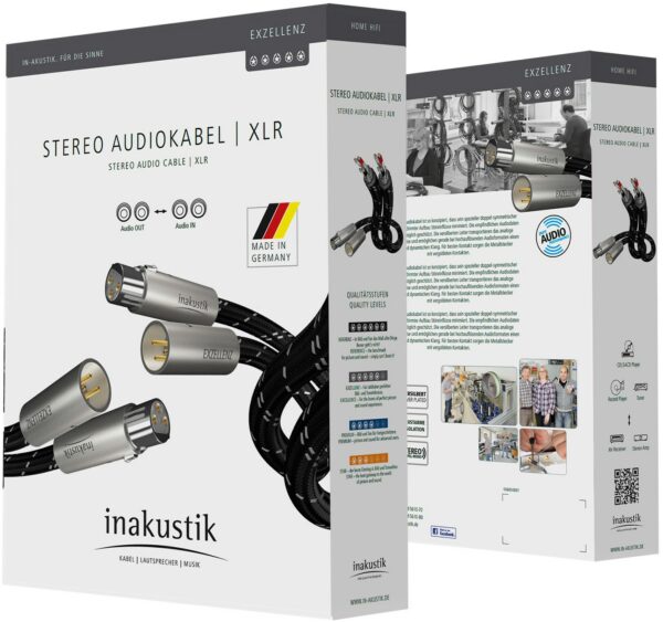 in-akustik Exzellenz Stereo XLR Kabel (0