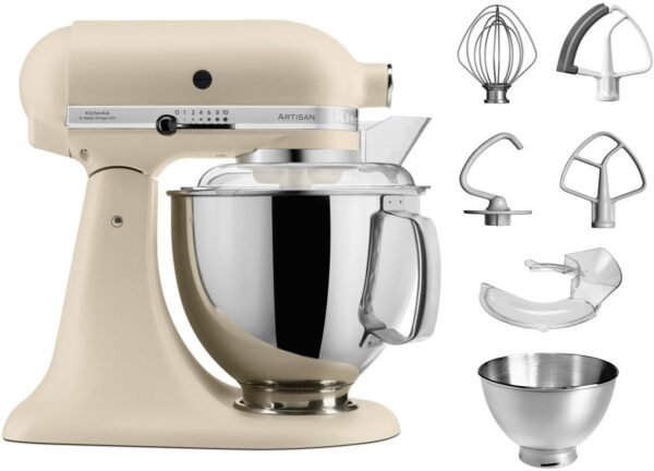 KitchenAid 5KSM175PSEFL Artisan fresh line Küchenmaschine creme