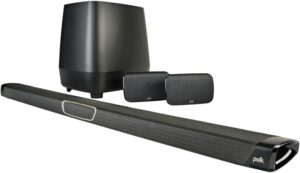 Polk Audio MagniFi MAX SR Soundbar + Subwoofer + Surround schwarz