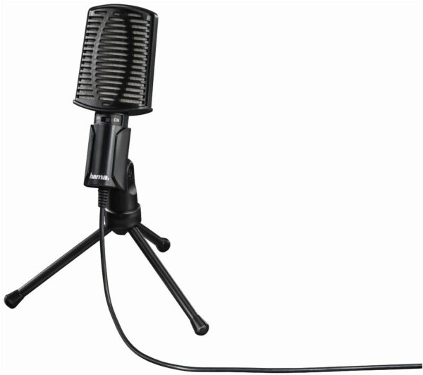 Hama MIC-USB Allround PC-Mikrofon schwarz