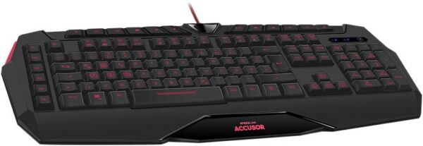 Speedlink Accusor Gaming Tastatur schwarz