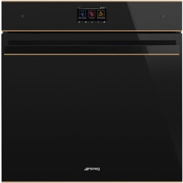 Smeg SOP6604S2PNR Elektro-Backofen mit Dampfgarer schwarzglas