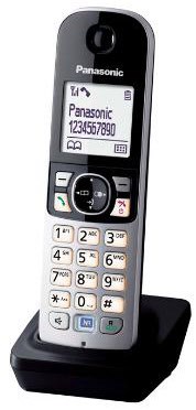 Panasonic KX-TGA681EXB Schnurlos Solo-Handteil schwarz