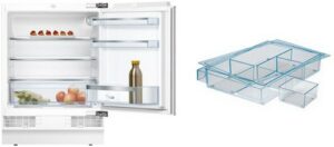 Bosch MKKR15ADF0 Unterbau-Kühlschrank bestehend aus KUR15ADF0 + KSZ10010 weiß / F